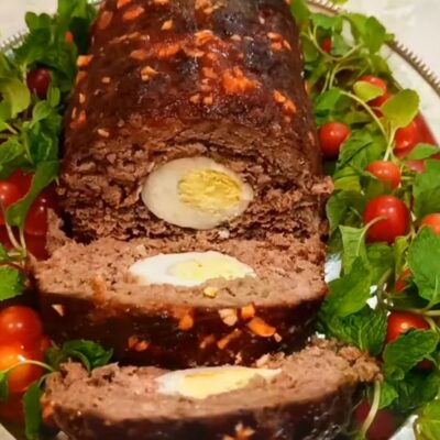 Мясной рулет — пошаговый рецепт, основное фото