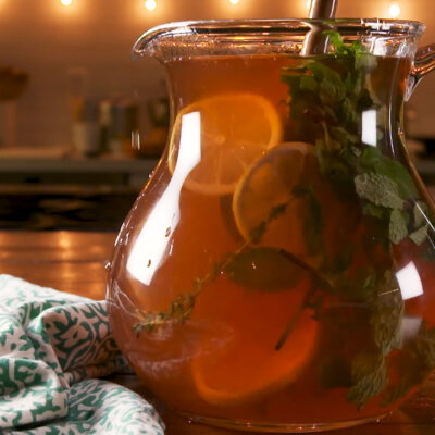 Лимонный пунш — пошаговый рецепт, основное фото