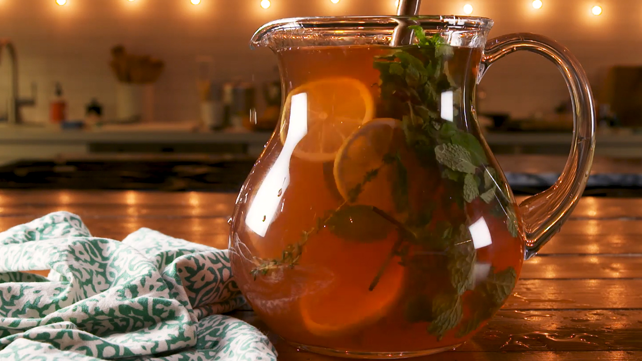 Лимонный пунш — recipe steps, main photo