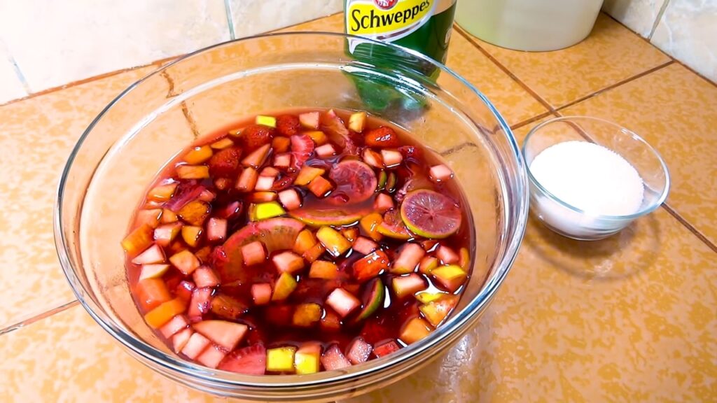 Сангрия — recipe steps, step 4