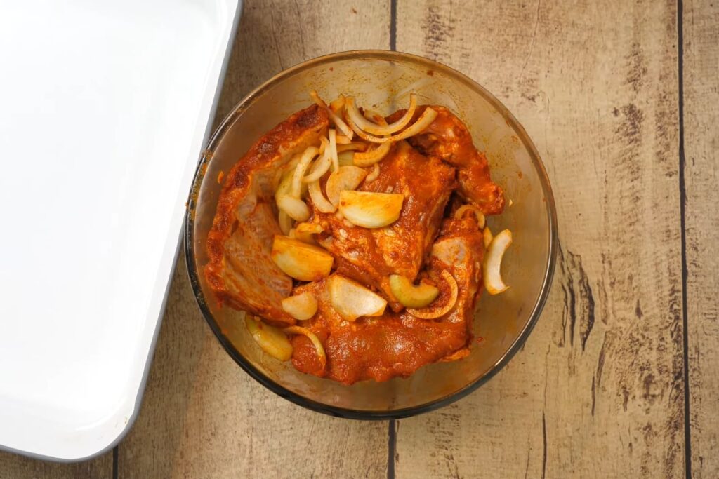 Свиные ребра — recipe steps, step 2