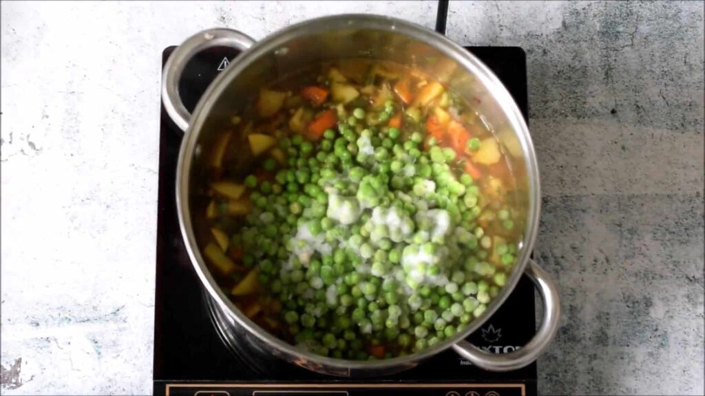 Вегетарианский гороховый суп — recipe steps, step 5