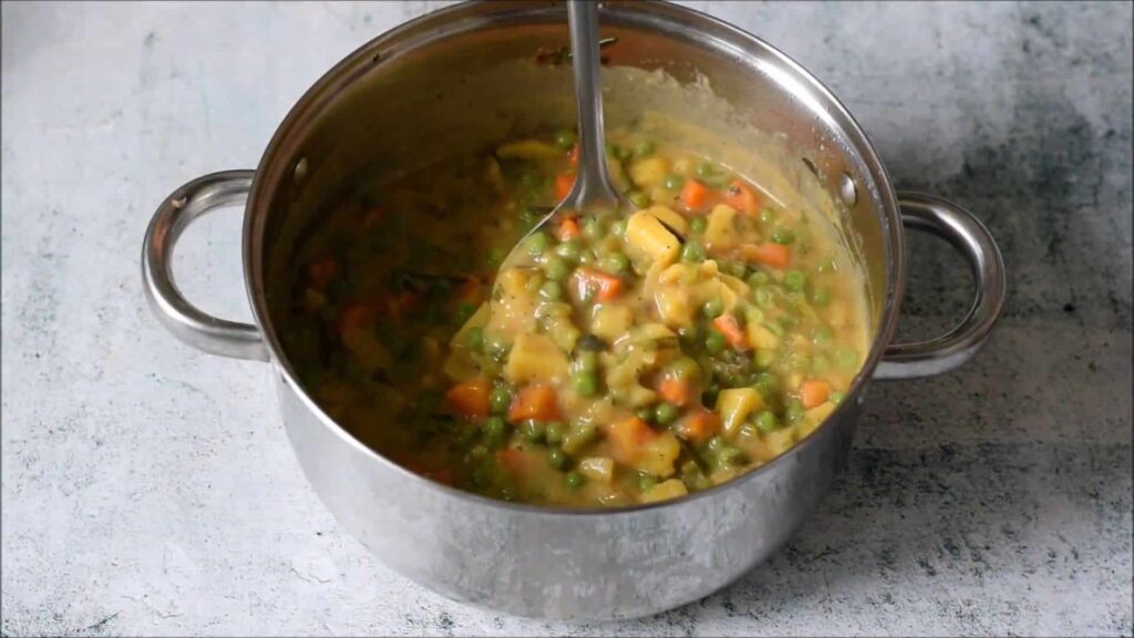 Вегетарианский гороховый суп — recipe steps, step 6