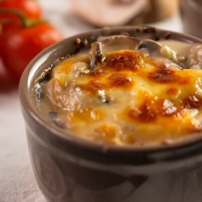 Жульен с курицей и грибами — пошаговый рецепт, основное фото