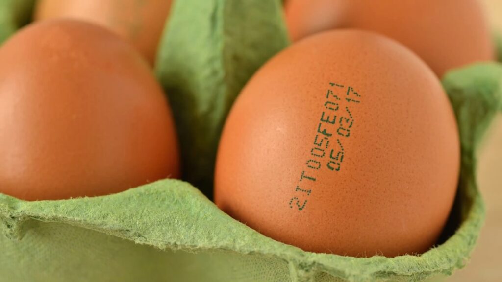 Куриные яйца