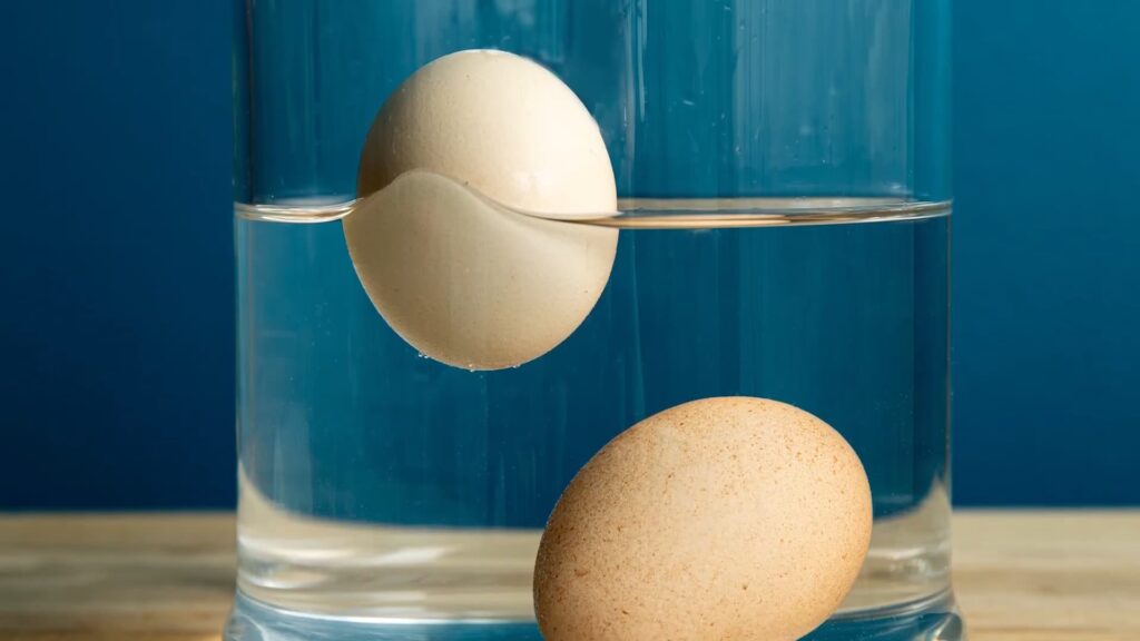 Проверка свежести яиц