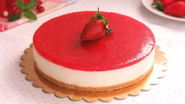 Чизкейк із сиру з желатином