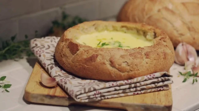 Чеський часниковий суп