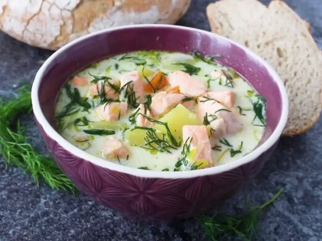 Фінський рибний суп