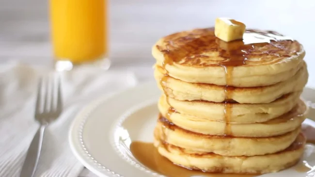 Американські панкейки на молоці