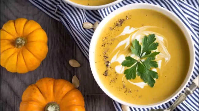 Гарбузовий суп у мультиварці