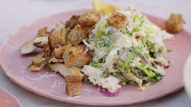 Салат Цезар без помідорів