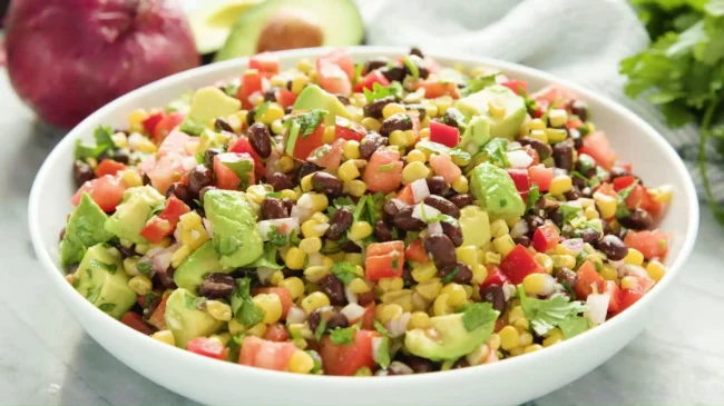 Салат з червоної квасолі