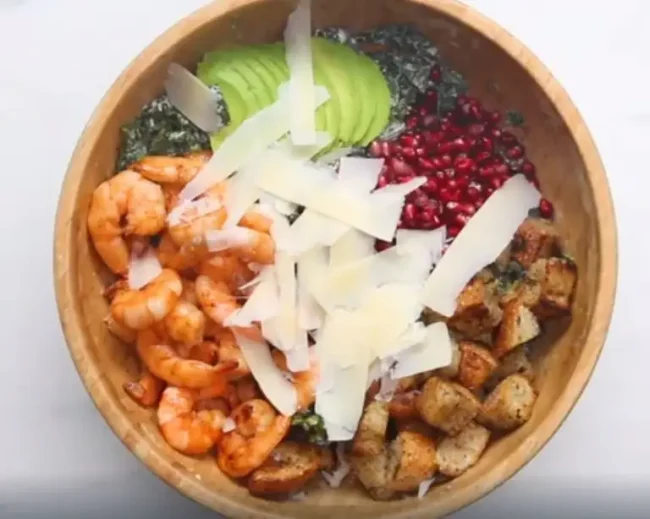 Салат з креветками