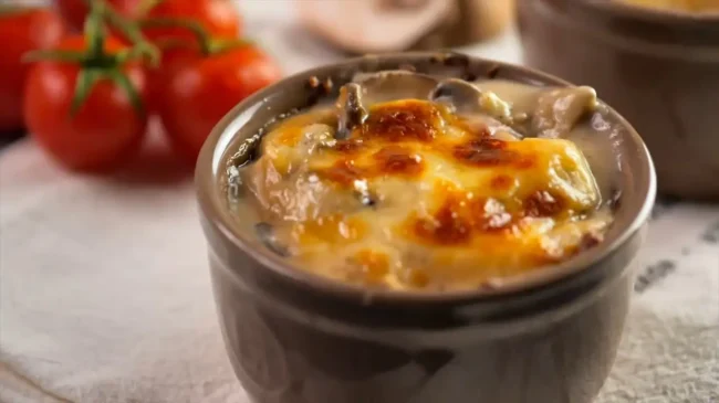 Жульєн з куркою та грибами